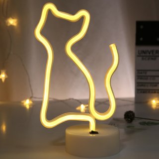 LED Neon Light Signs Night Light USB or Battery Operated